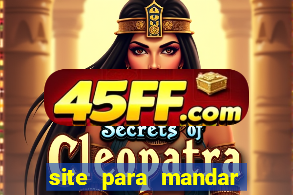 site para mandar cartas para presos